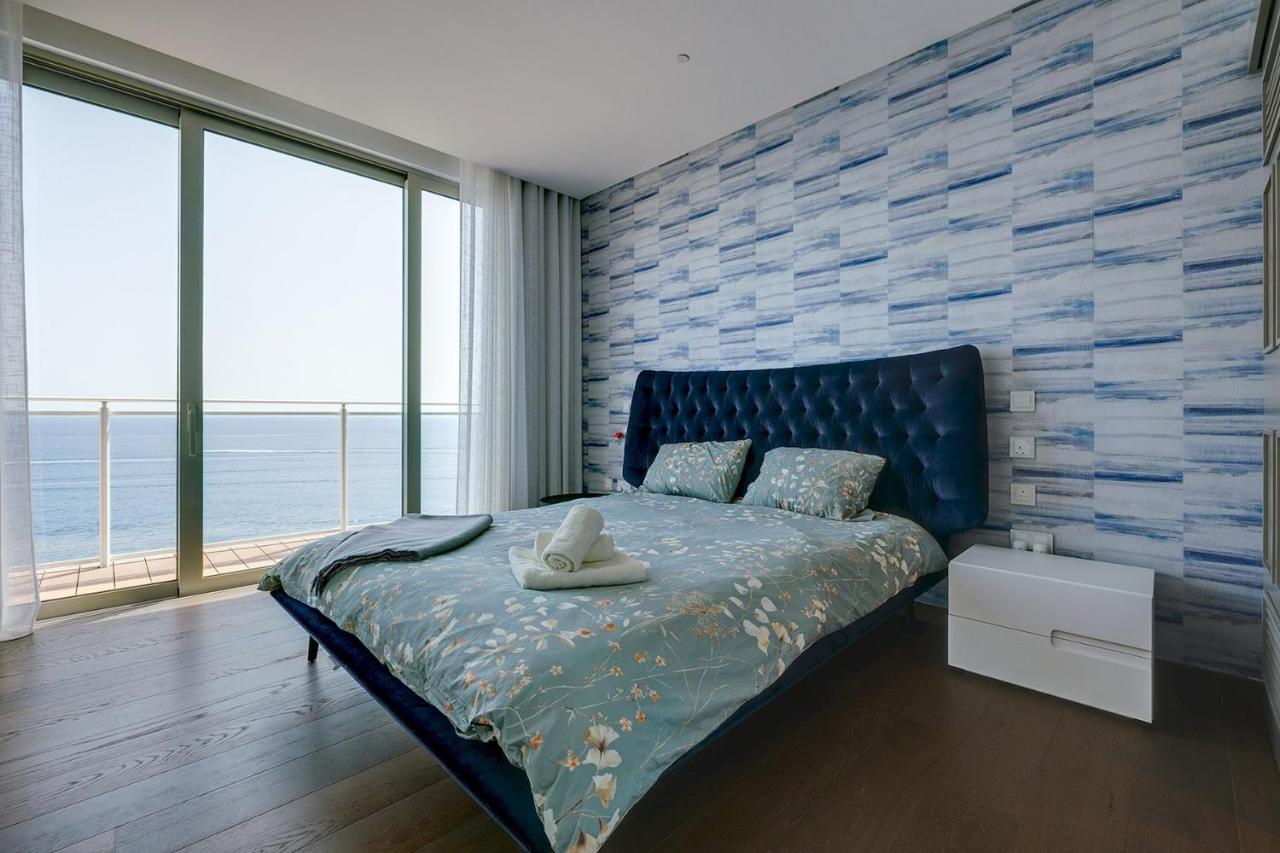 סליאמה Super Luxury Apartment In Tigne Point, Amazing Sea Views מראה חיצוני תמונה